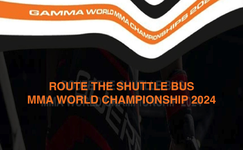 ROUTE THE SHUTLLE BUS MMA WORLD CHAMPIONSHIP 2024