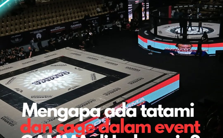 Why there are two arenas at the 2024 GAMMA World MMA Championships event in Indonesia