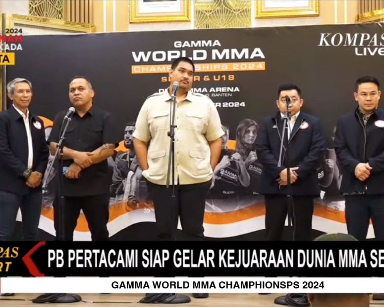 Persiapan PB Pertacami Dalam Menggelar GAMMA World MMA Championships 2024