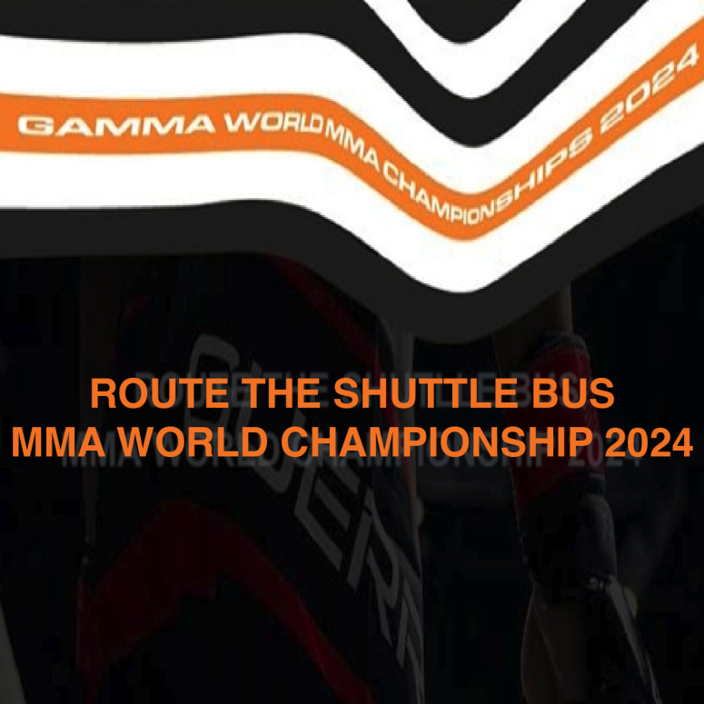 ROUTE THE SHUTLLE BUS MMA WORLD CHAMPIONSHIP 2024