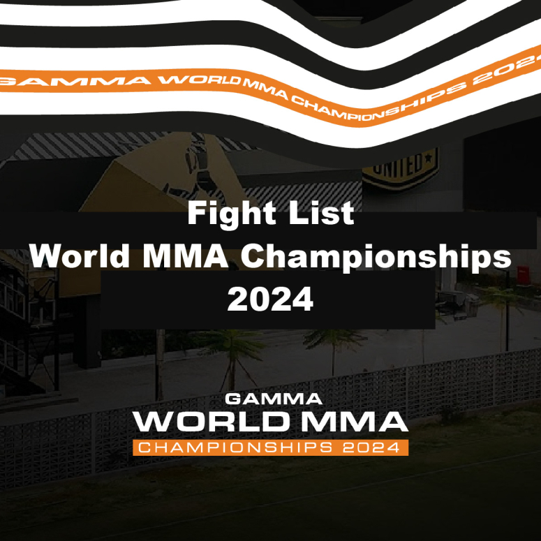 Fight List World MMA Championships 2024