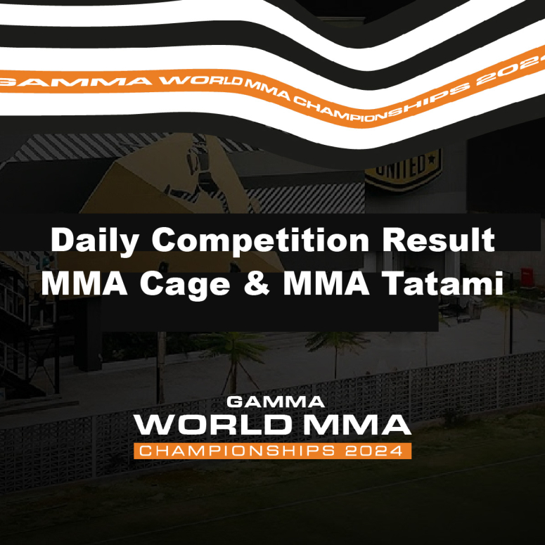 Daily Competition Result MMA Cage & MMA Tatami, Sunday 08 December 2024