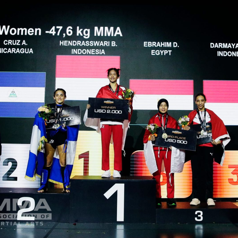 Indonesia's Medal Achievements at GAMMA World MMA Championships 2024